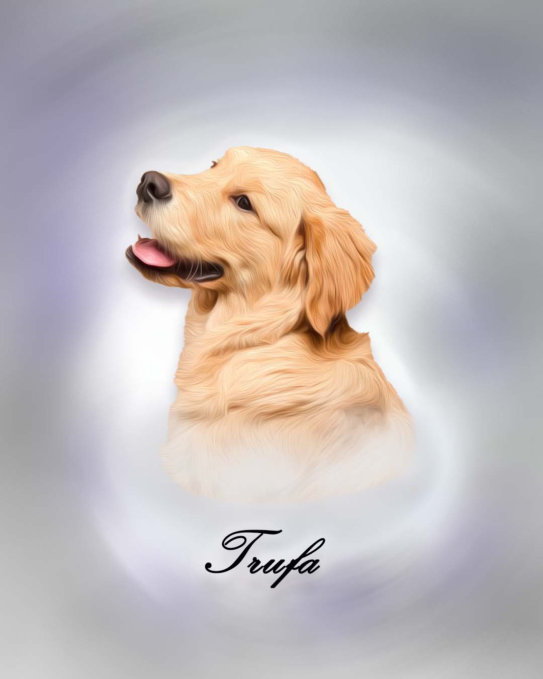 Retrato oleo mascotas