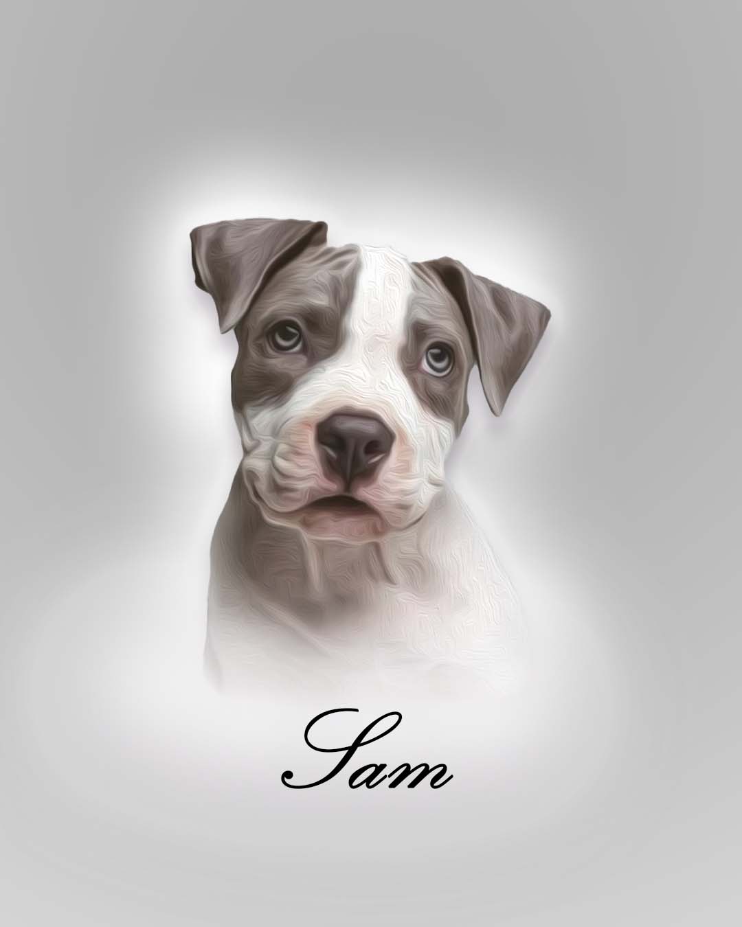 Retrato oleo mascotas