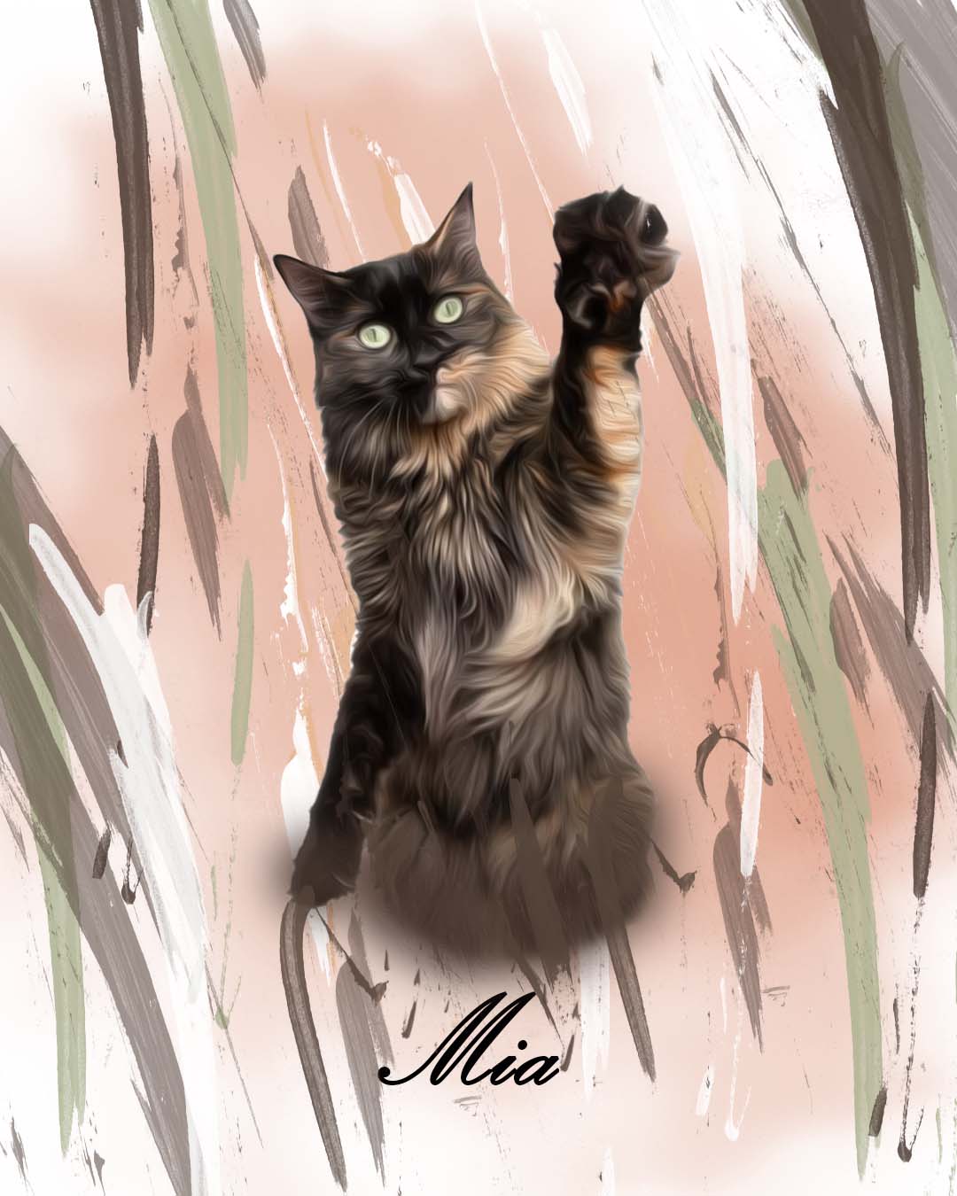 Retrato Pintura mascotas