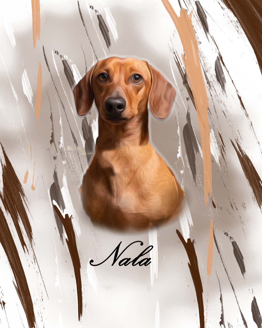 Retrato Pintura mascotas