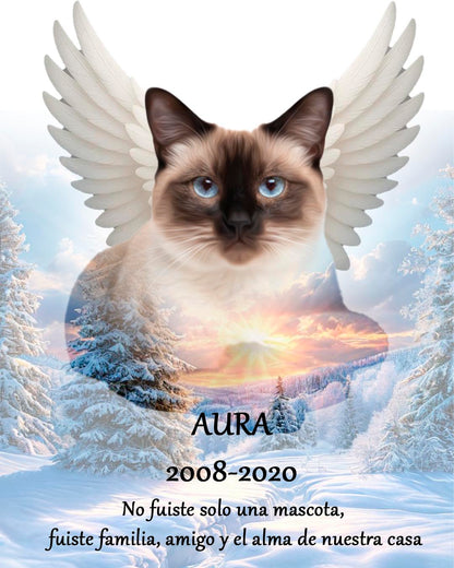 Retrato digital de mascotas conmemorativo, un recuerdo eterno