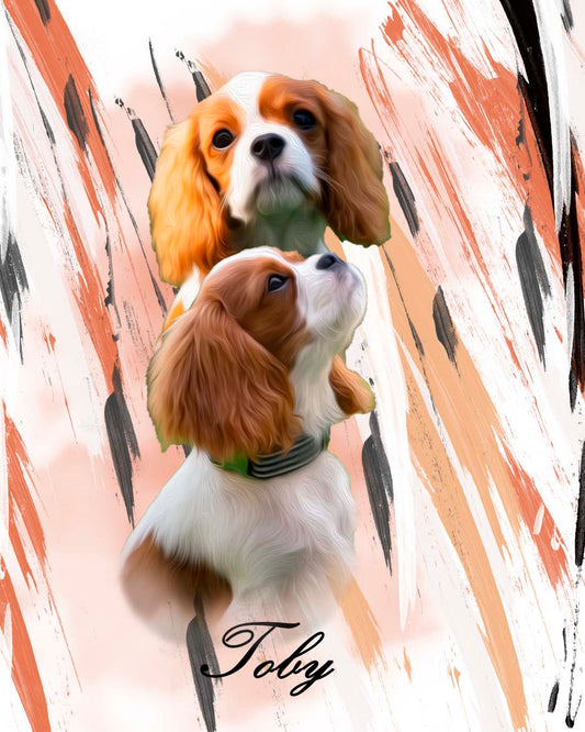 Retrato Pintura mascotas